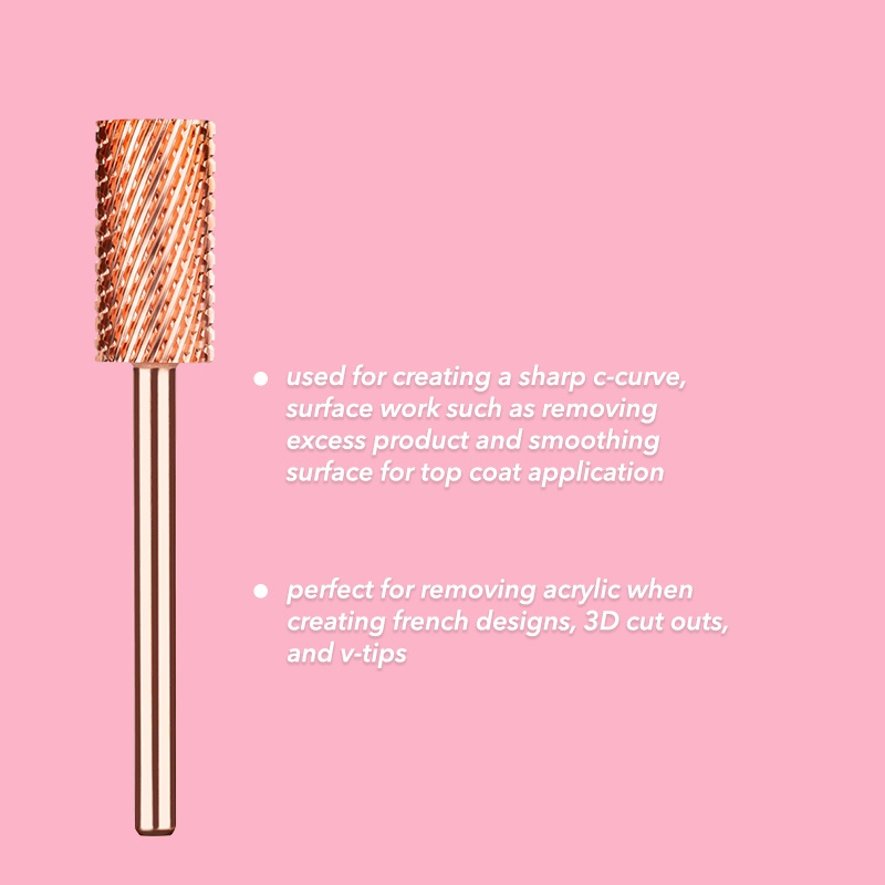 Kiara Sky Large Barrel Coarse Drill Bit uses